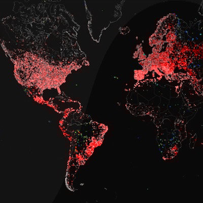 Internet Census Map